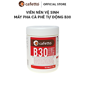 Mua  Hàng chính hãng  Viên nén vệ sinh máy pha cà phê tự động Cafetto B30 (150 viên)