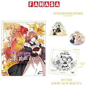 Tôi Yêu Nữ Phản Diện - Tập 4 - Tặng Kèm 1 Bìa Áo Rời Phủ UV + 2 Bookmark Bồi Đôi Phủ Nhũ Ánh Trai + 1 Card Hồi Ức Ngày Bình Yên