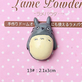 HN * Charm mô hình Totoro nhỏ xinh thích hợp trang trí vỏ ốp điện thoại, dán tủ lạnh, DIY