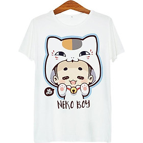 Áo Thun Unisex Cậu Bé Mèo ATCP158