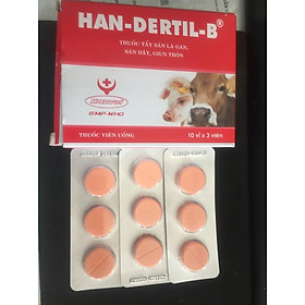 Viên tẩy sán lá gan cho bò