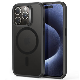 Ốp Lưng cho iPhone 15 Pro Max ESR Classic Hybrid Case with HaloLock - Hàng Chính Hãng