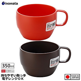 Combo 02 cốc đựng súp có quai cầm cao cấp inomata 350ml - Hàng nội địa Nhật Bản |#Made in Japan