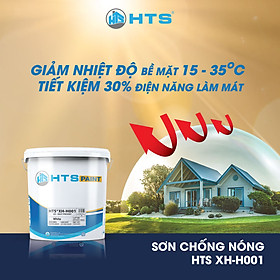 Mua Sơn phủ chống nóng mái tôn HTS XH-H001 thùng 20kg