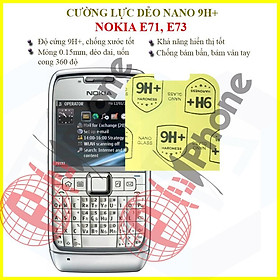 Mua Dán cường lực dẻo nano 9H+ cho Nokia E71  Nokia E73