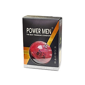 Bao cao su gân gai kéo dài, trị xuất tinh sớm Powermen Longer Plus