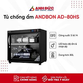 Mua Tủ Chống Ẩm ANDBON AD-80HS (80 lít) - Hàng Chính Hãng