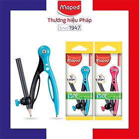 MAPED - Túi Compa Pulse chì gỗ (đầu tròn an toàn) - 1 Túi