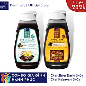 Combo Gia đình hạnh phúc 2 chai 340g, 320g