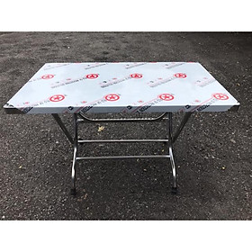 Mua (Hàng chất lượng) Bàn chữ nhật 70*120 inox 100