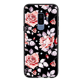 Ốp Lưng Viền TPU Cho Điện Thoại Samsung Galaxy S9 Plus - Rose 03