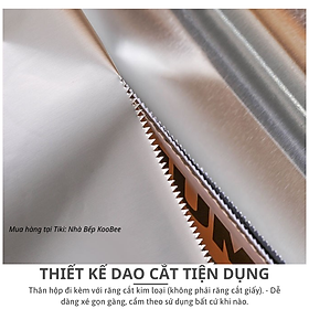 Mua Cuộn giấy bạc nướng nhôm 10 mét KAULUS bọc thực phẩm dùng cho nồi chiên không dầu  lò nướng (NB52)