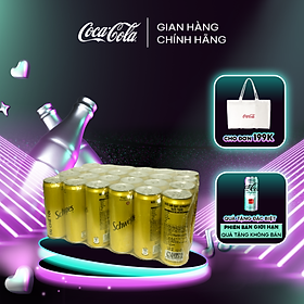 Lốc 24 lon Nước Giải Khát Có Gas Schweppes Tonic Water Chứa Quinine 320ml/Lon Sale 4.4 Coca-Cola Official Store