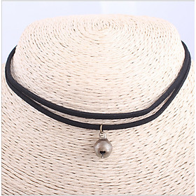 Vòng cổ choker đính chuông nhỏ V28