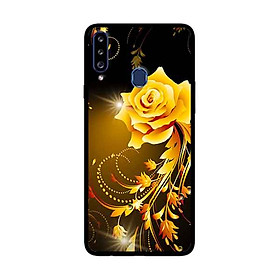 Ốp Lưng Dành Cho Samsung Galaxy A20s mẫu Hoa Hồng 4 - Hàng Chính Hãng