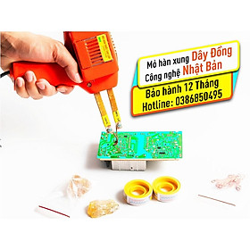 Mua Mỏ hàn xung 170w (tặng kèm thiếc hàn nhựa thông mỏ đồng)