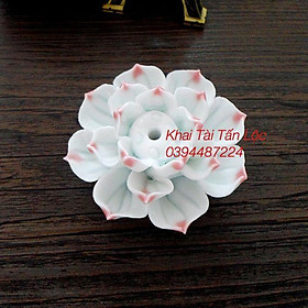 Mua Đế hoa sen gốm để cắm nhang   trầm nụ