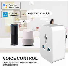 Mua Ổ cắm thông minh WIFI 16A Tuya đo công suất HM-WS026