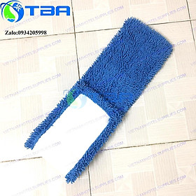 Mua Tấm lau thay thế công nghiệp 80cm sợi microfiber màu xanh siêu thấm hút tốt