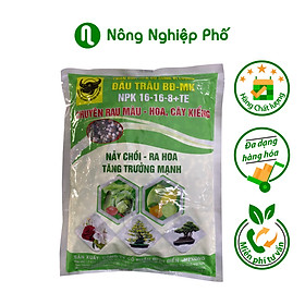 Mua Phân bón đầu trâu NPK 16-16-8 + TE chuyên cho rau màu  hoa cây kiểng - Gói 1kg
