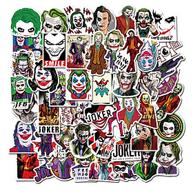 Sticker 50 miếng hình dán Joker
