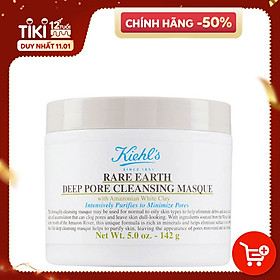 Mặt Nạ Đất Sét Kiehl’s Rare Earth Pore Cleansing Masque 125ml