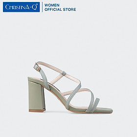 Giày Sandals Nữ Gót Trụ ChristinA-Q XDN292