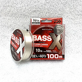 Hình ảnh Dây Câu Cá Leader Daiwa Bass X 100% Fluoro Carbon Cuộn 100m Made In Japan