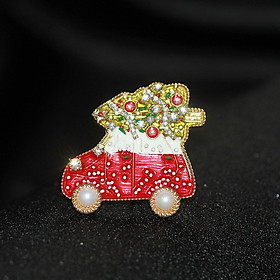 Pins Brooch Shirt Women Accessories Christmas Lapel Gift Alloy Fashion Car 1
