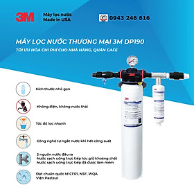 Mua Máy lọc nước dành cho thương mại 3M DP190 - Hàng nhập khẩu - Công suất lớn  không điện