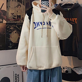 Áo Hoodie Mũ 2 Lớp Nỉ Dày Dặn, Phong Cách UNISEX Phối Chữ Trẻ Trung Năng Động kipsstore92