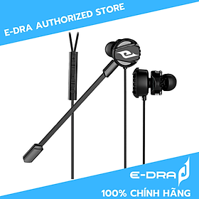 Tai nghe gaming nhét tai E-Dra EH420E kèm mic rời - Hàng chính hãng