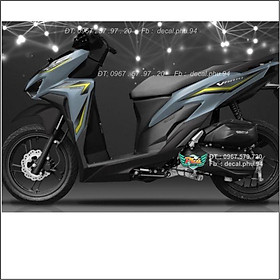 Tem Rời Vario Chỉ xám xanh nhám