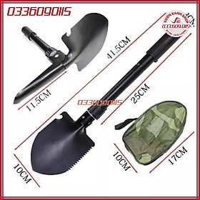 Mua Xẻng đa năng  xẻng quân dụng gấp gọn 5 trong 1 cao cấp dành cho đi phượt  dã ngoại  làm vườn  ...