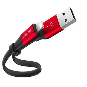 Mua Dây cáp sạc Ligning sạc iPhone iPad dài 23cm hiệu BASEUS Nimble tốc độ truyền tải dữ liệu cao thiết kế dây khóa tiện lợi - Hàng nhập khẩu