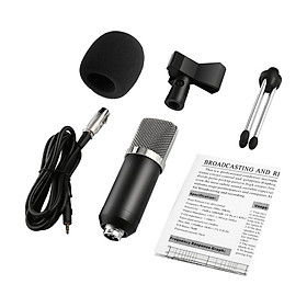 Anchor Capacitance Mic Computer Mobile Phone Microphone Flat Head Black