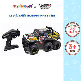 Đồ Chơi VECTO Xe Điều Khiển Từ Xa Power No 8 Vàng VT81505-YE
