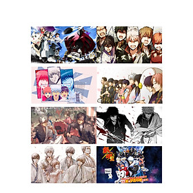 Poster 8 tấm A4 Gintama Linh Hồn Bạc anime tranh treo album ảnh in hình đẹp (MẪU GIAO NGẪU NHIÊN)