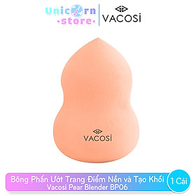 Bông Phấn Ướt Trang Điểm Nền và Tạo Khối Vacosi Pear Blender BP06