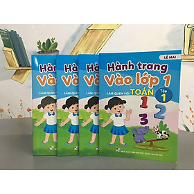 Download sách NDB - Hành trang vào lớp 1 làm quen với toán tập 1 + Học xem giờ và học toán (bộ 2 cuốn)