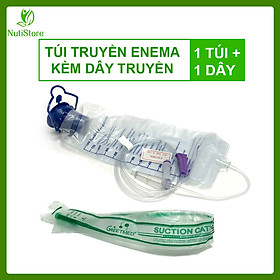 Túi Truyền Thải Độc Đại Tràng Bằng Phương Pháp Enema (Kèm Dây Truyền)