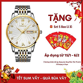 Đồng Hồ Nam Cao Cấp Chính Hãng Pagini Pa8222 Dây Thép Không Gỉ - Chống Nước 3ATM - Kim Dạ Quang Thời Thượng