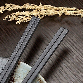 Set 10 đôi đũa Nhật sợi thuỷ tinh Glass Fiber - Đũa Nhật kháng khuẩn chống nấm mốc chống trơn trượt 