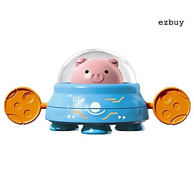 Mua Đồ chơi tắm hình đĩa bay/chú heo lên dây cót bằng nhựa abs dễ thương cho bé