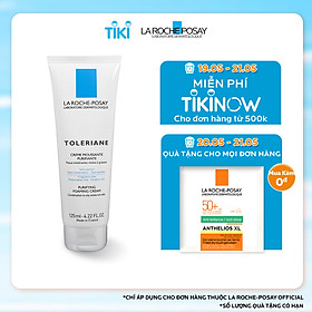 Sữa rửa mặt tạo bọt cho da hỗn hợp & da dầu rất nhạy cảm & kích ứng La Roche-Posay Toleriane Foaming Cream (125ml)