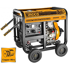 MÁY PHÁT ĐIỆN ĐỘNG CƠ DẦU 4.6KVA 4 THÌ, XY LANH ĐƠN  INGCO GDW65001 4.6KVA - HÀNG CHÍNH HÃNG