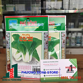Combo 5-10 gói hạt giống rau Cải bẹ trắng dễ trồng, năng suất cao - gói 20g