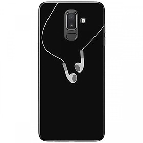 Ốp lưng dành cho điện thoại Samsung J8 Mẫu Tai nghe