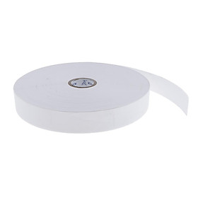 1 Roll White Blank Garment Label Satin Clothing Size Tags Labels Care Labels