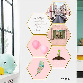 Decal dán tường Sticker Bộ sưu tập các mẫu hoa lá